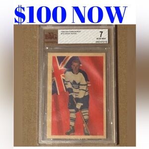Dave Keon 1963/64 Parkhurst Toronto Maple Leafs  Hockey Card Beckett Graded